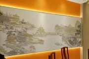 包厢防火墙纸效果图制作步骤？