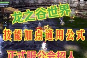 最新龙之谷技能加点推荐？如何根据职业特性选择加点方案？