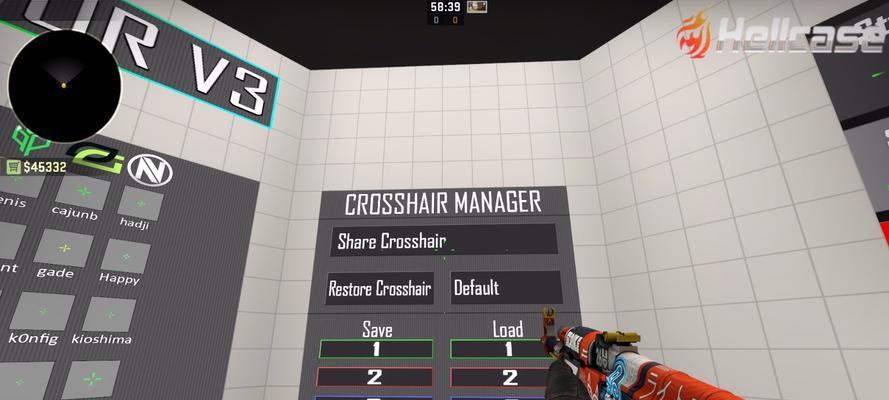 csgo好用的准星代码有哪些？如何选择适合自己的准星样式？