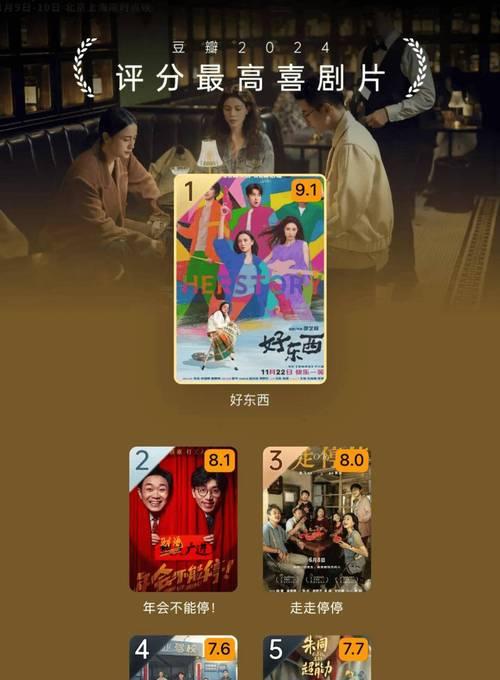 豆瓣评分电影排行榜怎么查？最新电影评分有哪些？