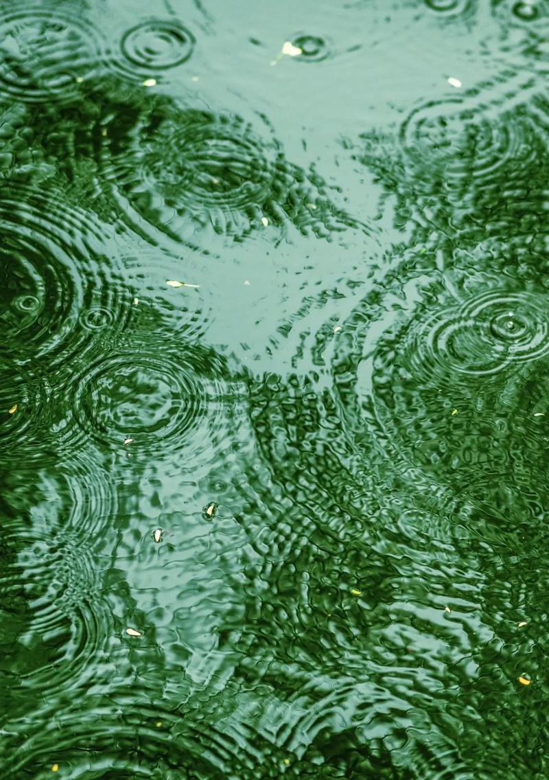 手机拍照如何实现下雨效果？