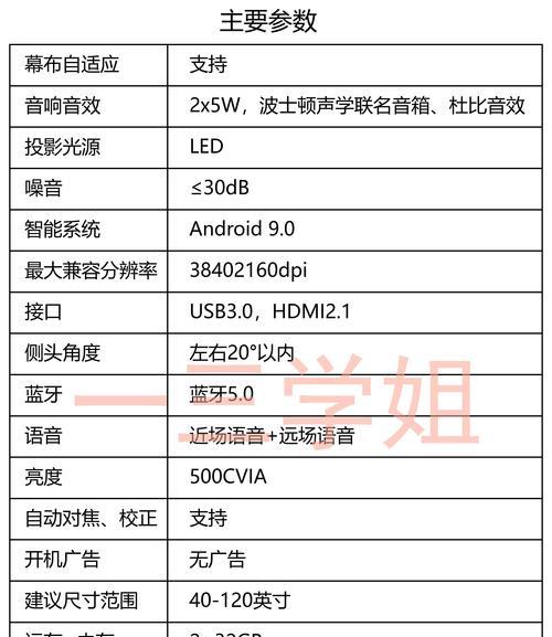 米家投影仪2pro支持哪些接口？