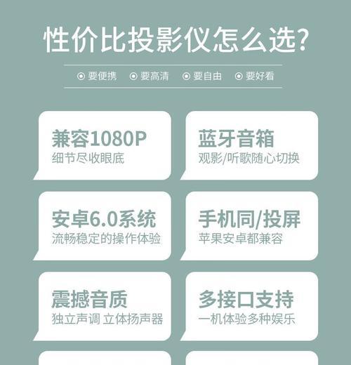 便携投影仪如何设置最佳场景模式？
