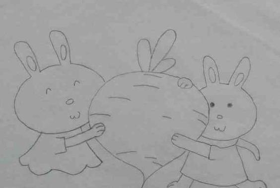 兔子打游戏机怎么画简笔画？简笔画的绘制步骤是什么？