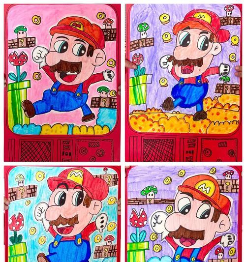 游戏机的形状如何绘制？有哪些绘画技巧可以分享？