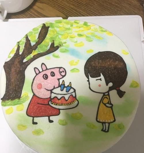 如何使用平板电脑制作手绘蛋糕？